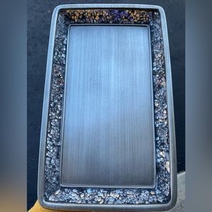 India Ink Omni Tray Pewter